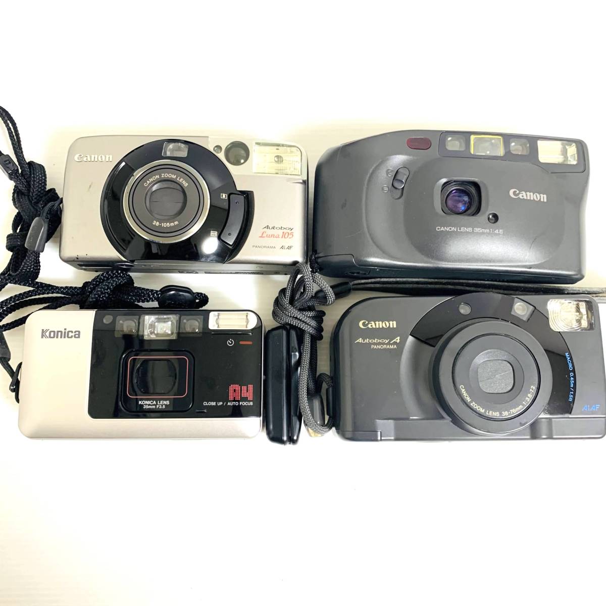 コンパクトフィルムカメラ 現状品 9台まとめ Canon Autoboy2
