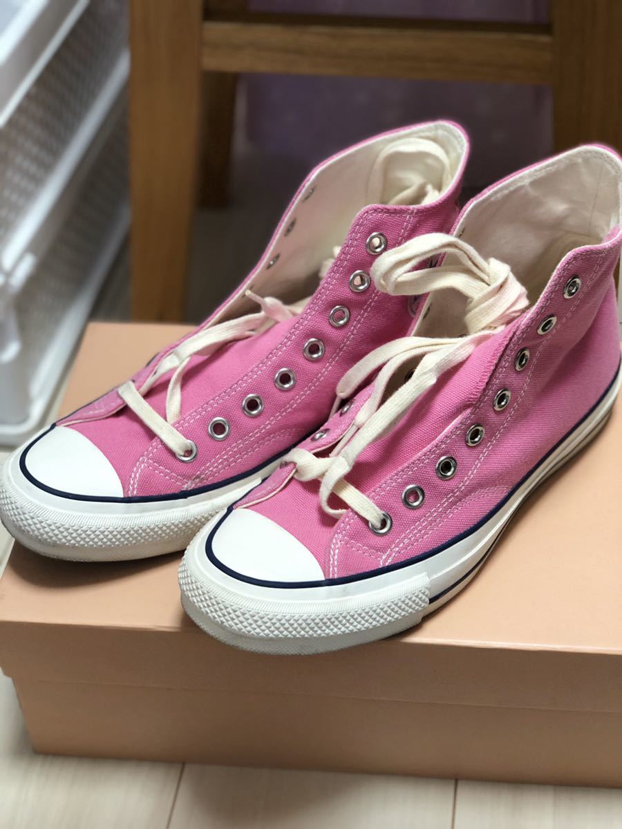 CONVERSE ADDICT CHUCK Taylor 27 ピンク　canvas hi n ハリ jack purcel NIGO SUEDE ct70 converseaddict