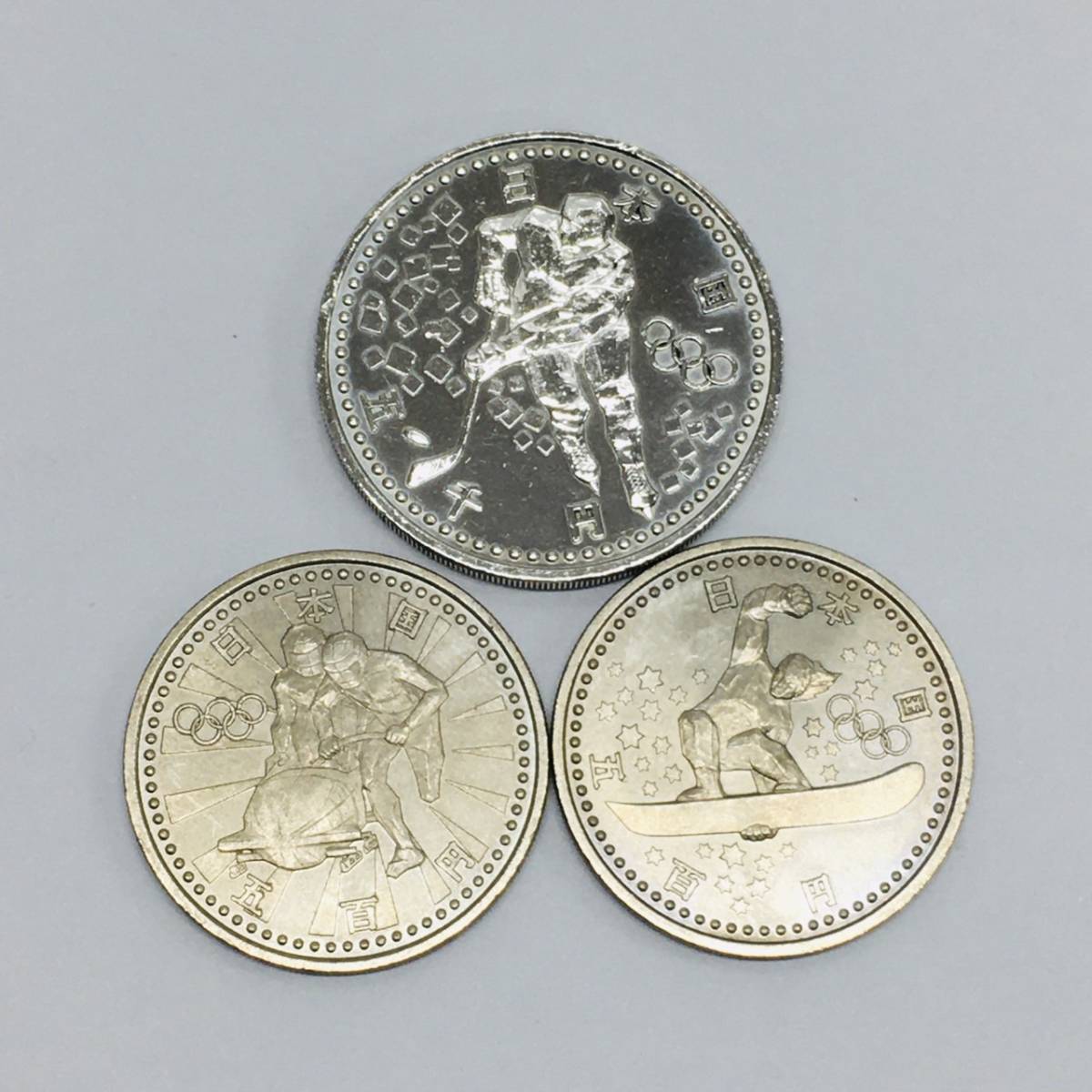 【安い，低価】 1円 記念硬貨 1998 長野冬季オリンピック 5000円銀貨＆500円硬貨おまとめ 総額面6000円/アイスホッケー/ボブスレー/スノーボード/1(平成)｜売買されたオークション情報、yahooの商品情報をアーカ 記念硬貨