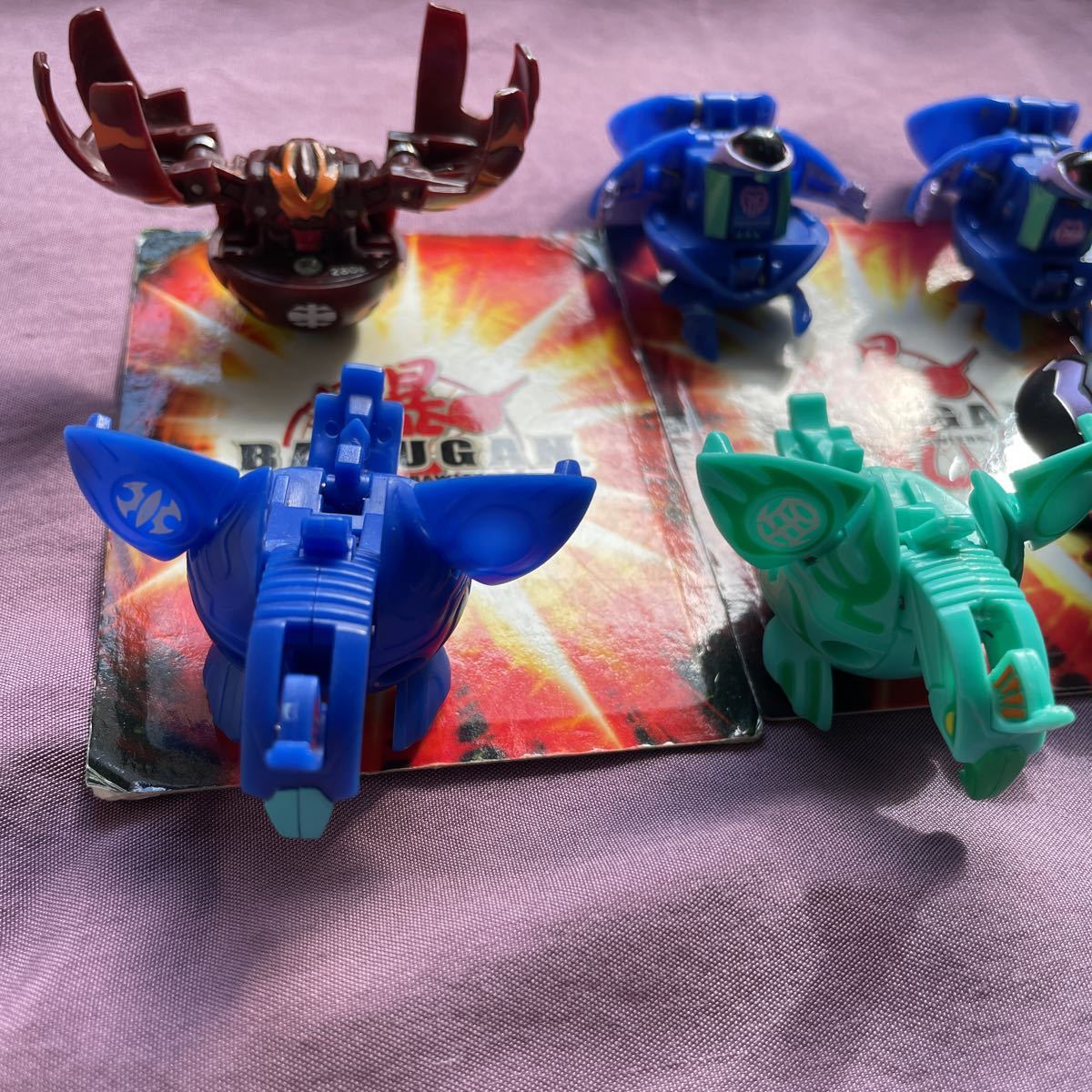 爆丸 bakugan 28mmセット DUAL HYDRANOID SKYRESS DUAL HYDRANOID