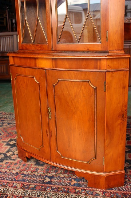 イギリス アンティーク家具 コーナーキャビネット 1930年頃 963A
