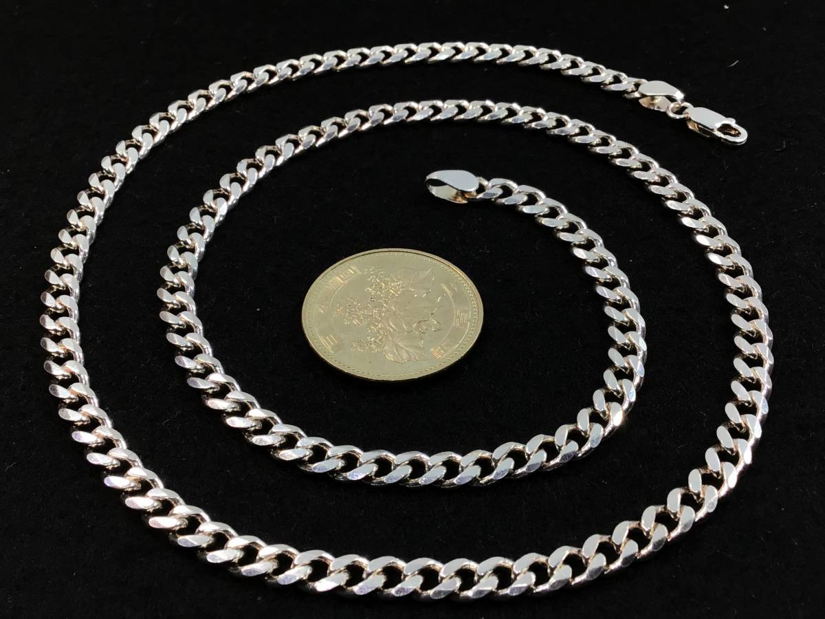 ヴィンテージ SV925 シルバーチェーン ネックレス 45cm 18g Kaysun General Trading LLC.