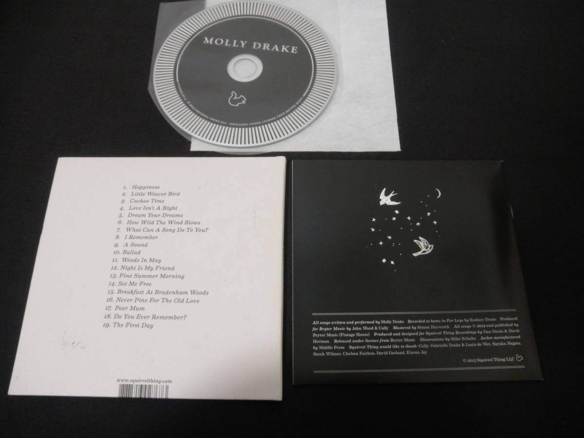 Molly Drake モーリー・ドレイク 紙ジャケ 輸入CD ホームデモ未発表 