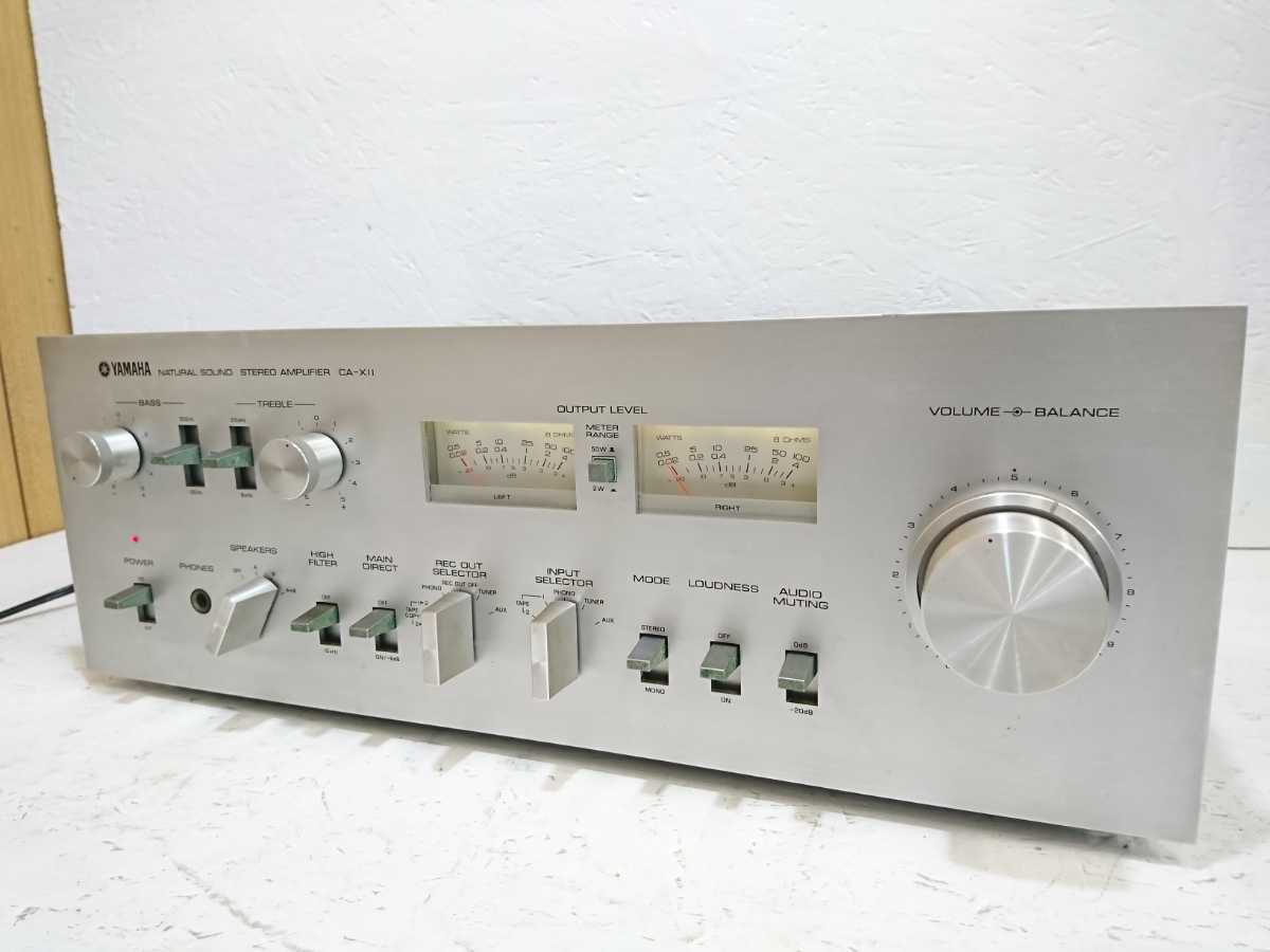 YAMAHA プリメインアンプ Natural 「ca-xii」アンプ Yahoo