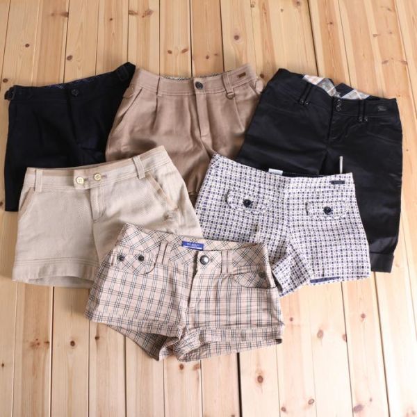 ☆お買い得◆BURBERRY BLUE LABEL◆バーバリーブルーレーベル◆ ショートパンツ　おまとめ６点セット　[36] [38] マルチカラー br07010563