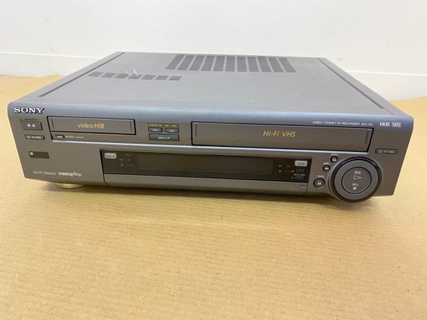 SONY WV-H4 Hi8 VHS ビデオカセットレコーダー ジャンク ☆SONY ソニー WV-H4 Hi8⁄ SONY Hi8+VHS ビデオデッキ WV-H4 【ジャンク扱い】