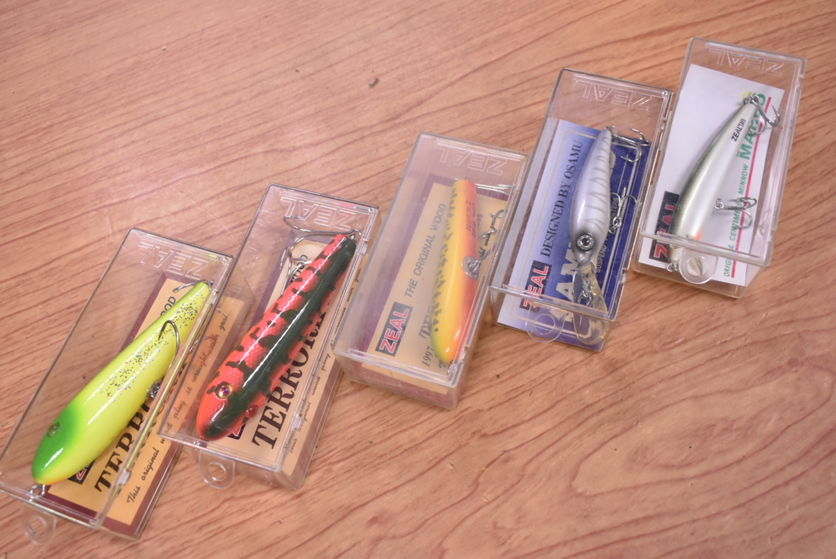 本物保証，正規品 1スタ 品 ズイール テラー 2 サムズシャッド マレオ 5個セット ZEAL TERROR Ⅱ SAM`S MAREO 1997 1999 2001 98 KKM_O1(セット)｜売買されたオークション情報、yahooの商品情報をアーカイブ公開 - オークファン 淡水