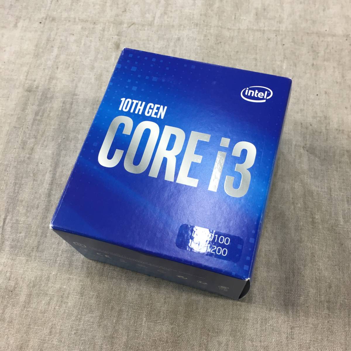 INTEL CPU BX8070110100 Core i3-10100 LGA 1200 6MB 3.60GHz 【BOX
