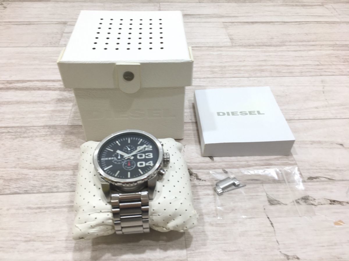 稼動品！DIESEL ディーゼル DZ4180 マスターチーフ クロノグラフ 