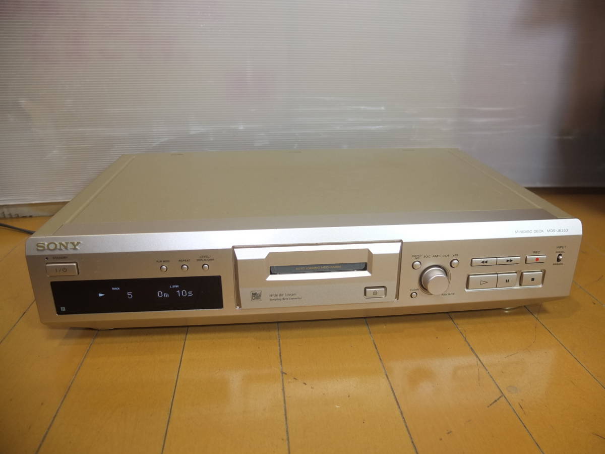SONY/ソニー MDS-JE330 MDデッキ 録再OK SONY - ソニー inside after