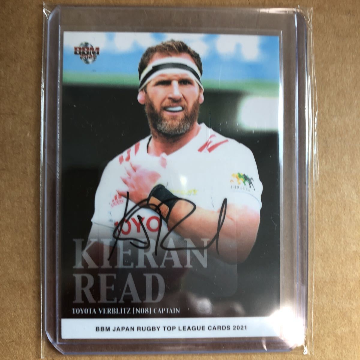 BBM 直筆サインカード 2021 kieran read キアラン・リード