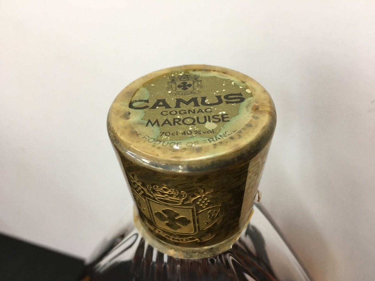 CAMUS カミュ マルキーズ バカラ替え栓付 未開栓 未開栓CAMUS カミュ