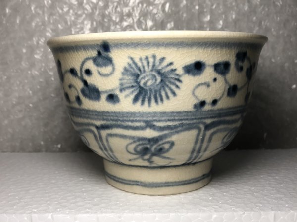 激安 買取 【 連瓶造 】 あ南 茶碗 安南 □ 加藤連瓶 □ 茶器 茶道具