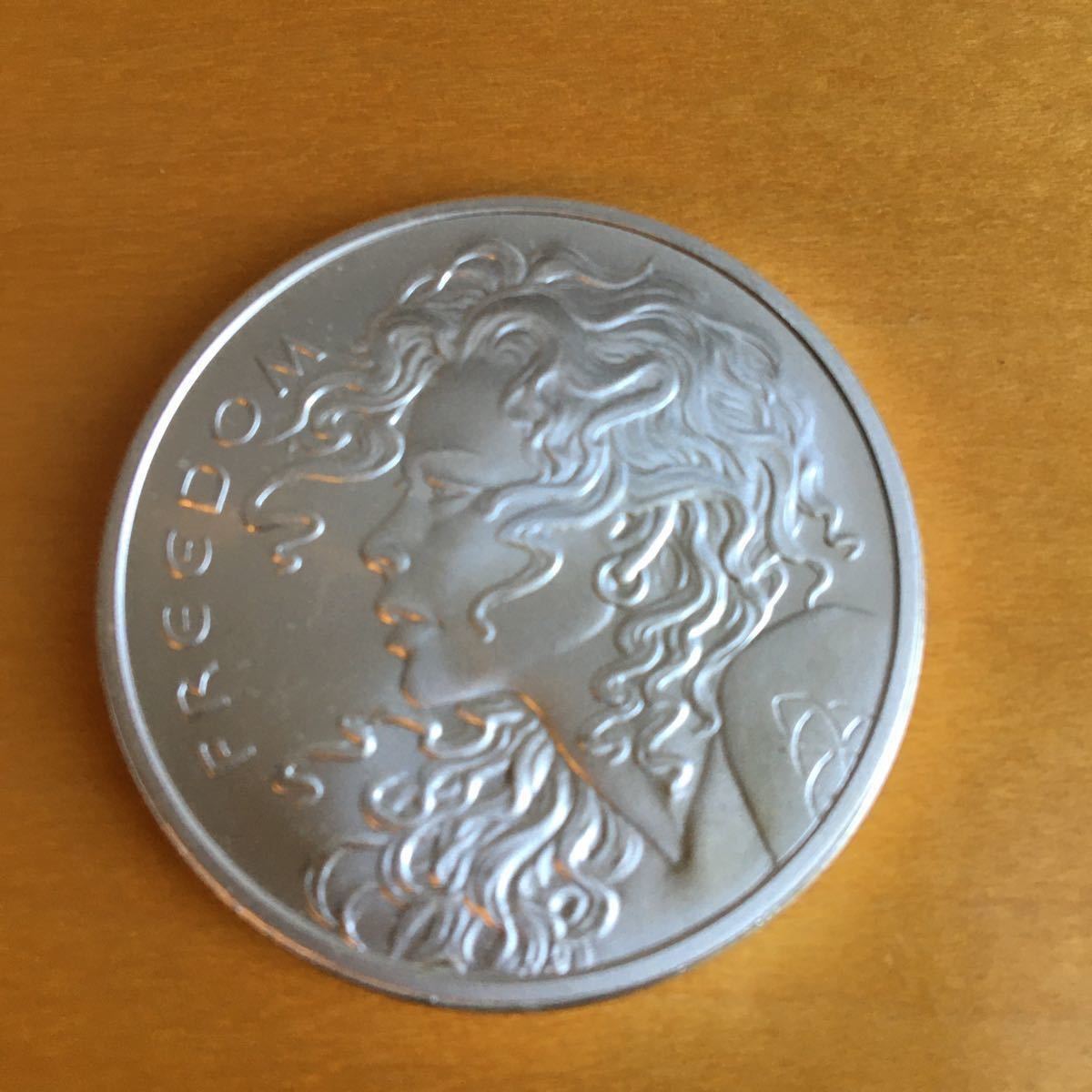 アメリカ 1オンス 純銀1オンス銀貨 2020年 自由の少女銀貨2020年