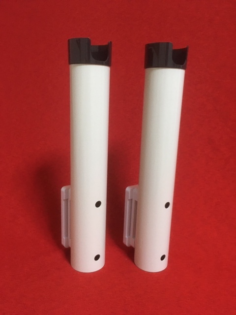 メイホウ バーサス バケットマウス ダイワＴＢ用 ロングタイプ （ホワイト）ロッドスタンド ロッドホルダー（2台）送料無料(1)