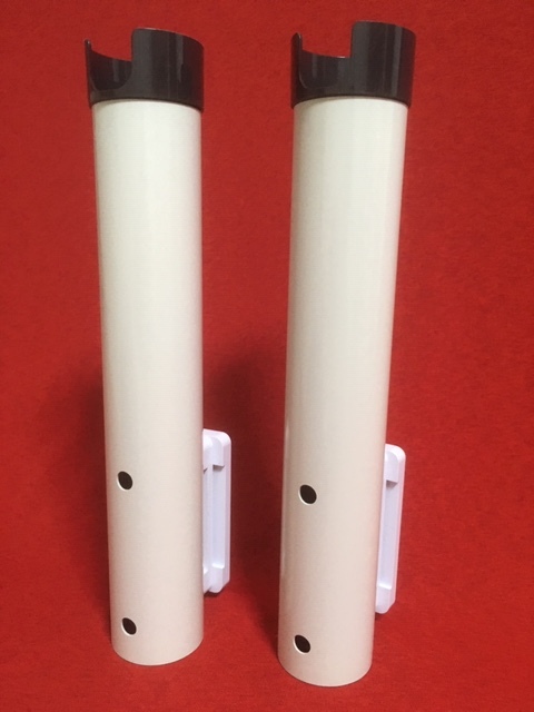 メイホウ バーサス バケットマウス ダイワＴＢ用 ロングタイプ （ホワイト）ロッドスタンド ロッドホルダー（2台）送料無料(1)