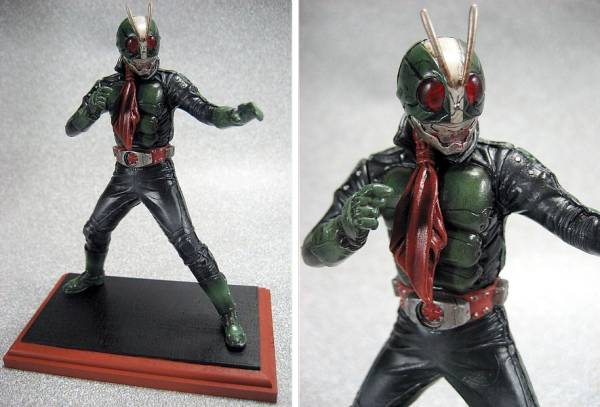 リペイント 完成品 - 仮面ライダー 仮面ライダー旧2号 メイクアップ