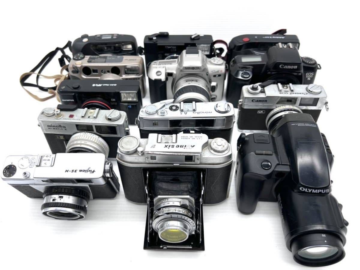 Canon 十一66] カメラ⁄13点まとめて⁄MINOLTA⁄ミノルタ⁄OLYMPUS