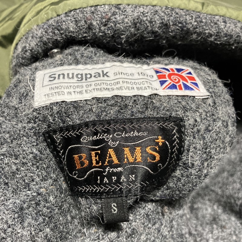ハリスツイード×Snugpak×ビームス☆英国製☆ツイード素材 リバーシブル