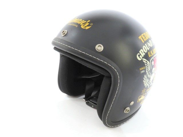 専用　テッドマン TMH07 レッドデビル バイク ジェットヘルメット M 117/ TEDMAN'S テッドマン ジェット ヘルメット TMH-07 Mサイズ(57