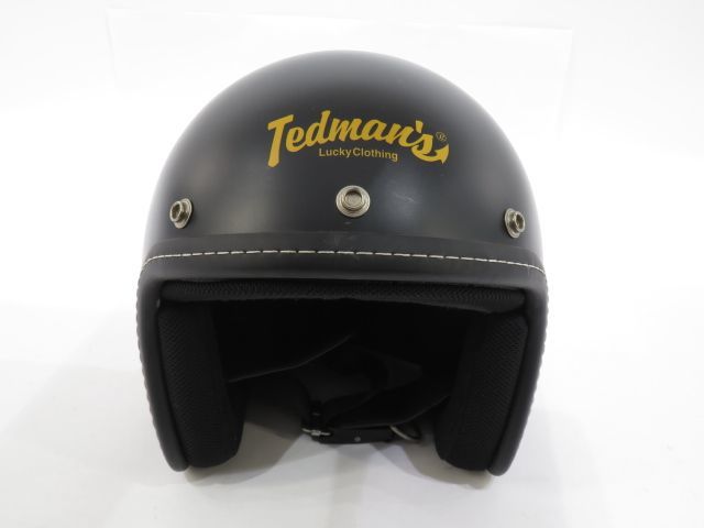 専用　テッドマン TMH07 レッドデビル バイク ジェットヘルメット M 117/ TEDMAN'S テッドマン ジェット ヘルメット TMH-07 Mサイズ(57