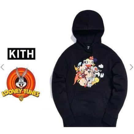 Kith x Looney Tunes Merrie Melodies Vintage Hoodie KITH MONDAY PROGRAM キス、ルーニーテューンズコラボ