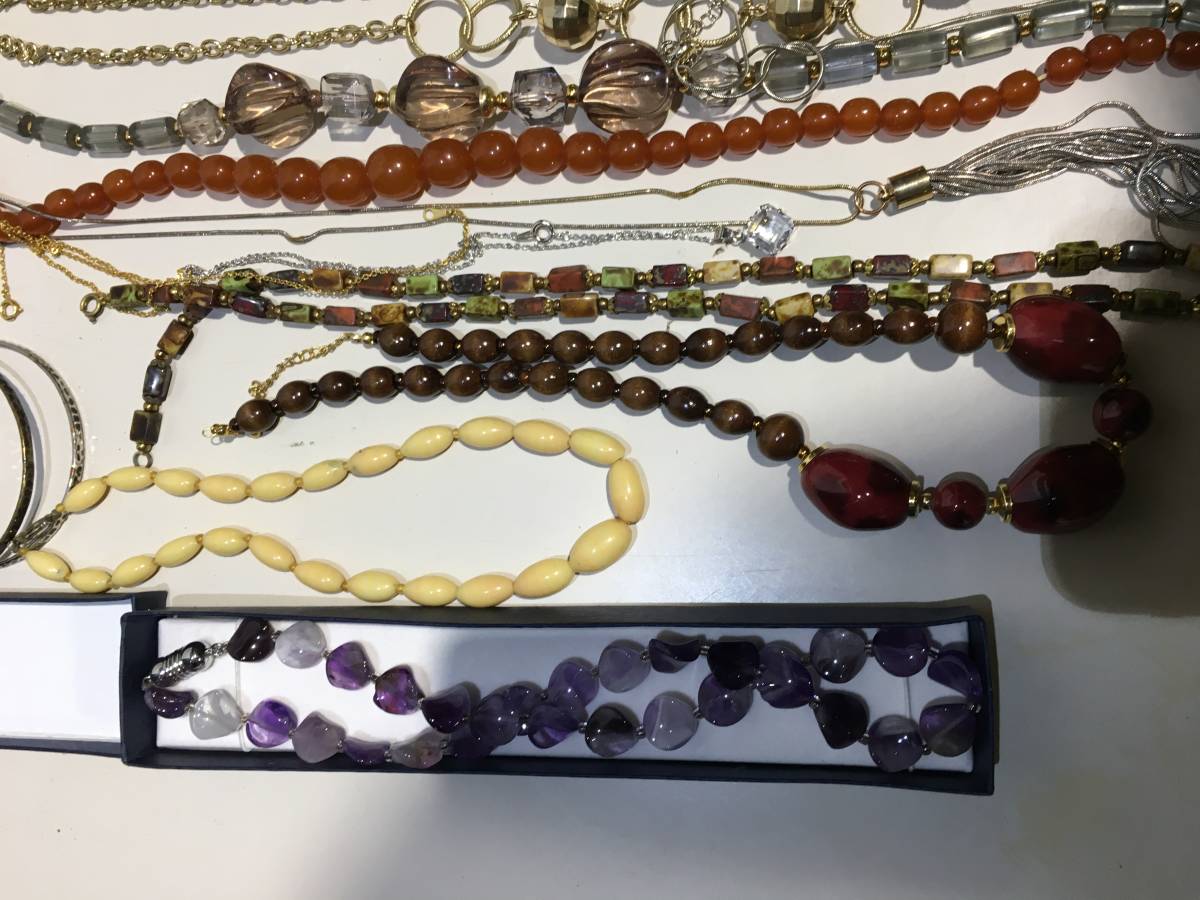 081】 レディースアクセサリー ネックレス まとめ売り ジャンク品