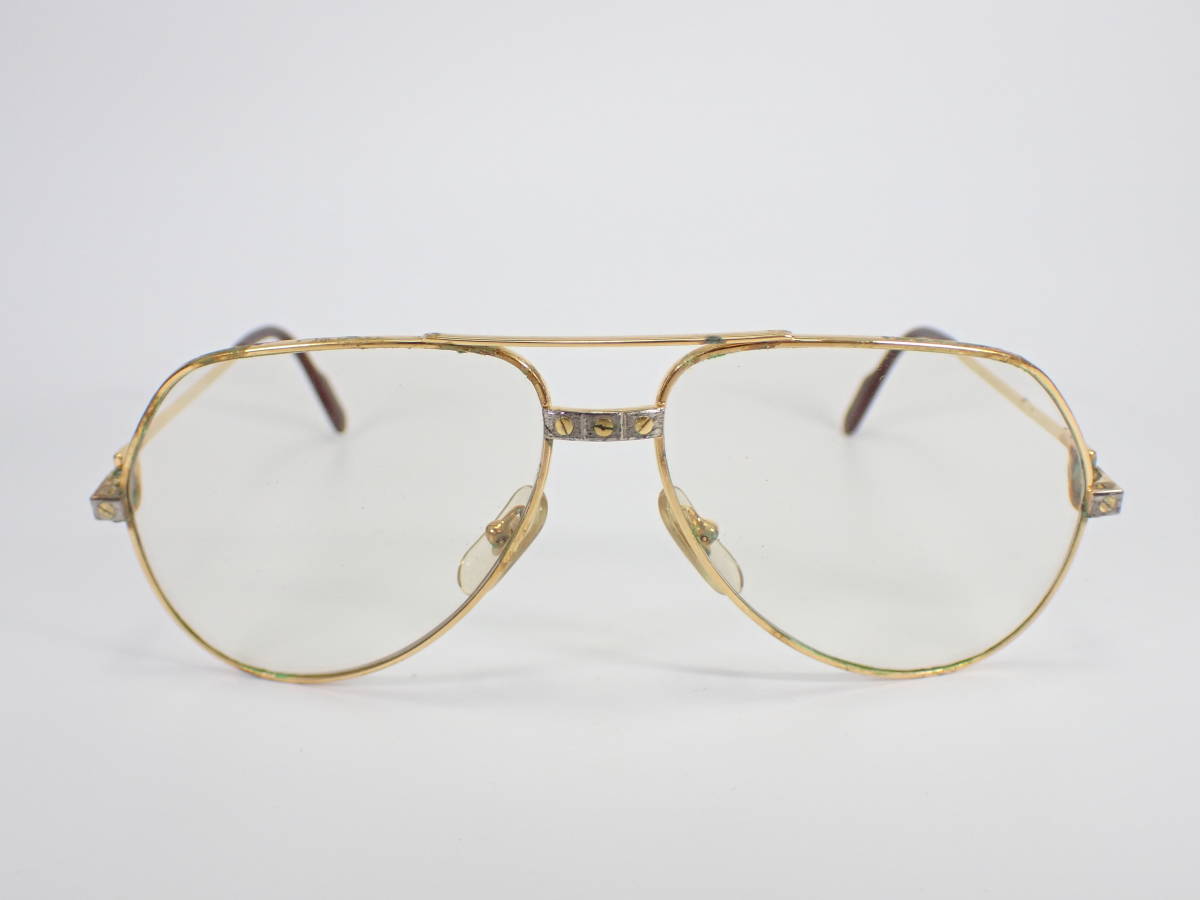 Cartier カルティエ メガネ 59□14 130 ケース 現状品 【公式通販】
