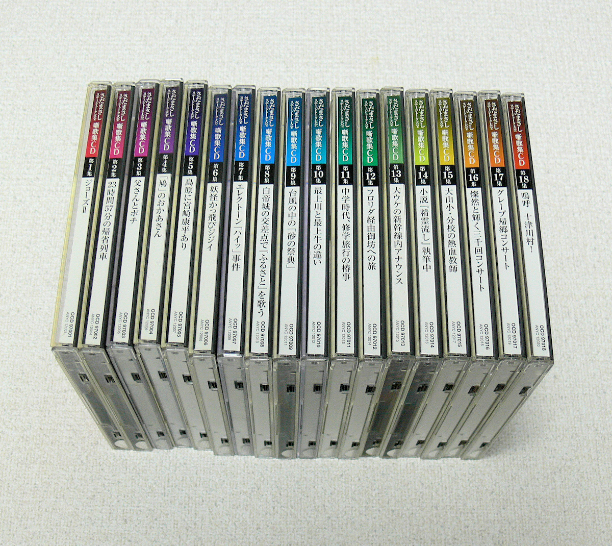 送料無料 さだまさし ステージトーク大全 噺歌集CD 1982-2003 第1～18