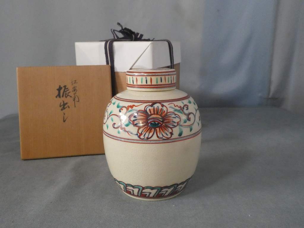 茶道具 茶箱 新菊桐 仁清 | ☆ 利休茶箱 七点 菊桐