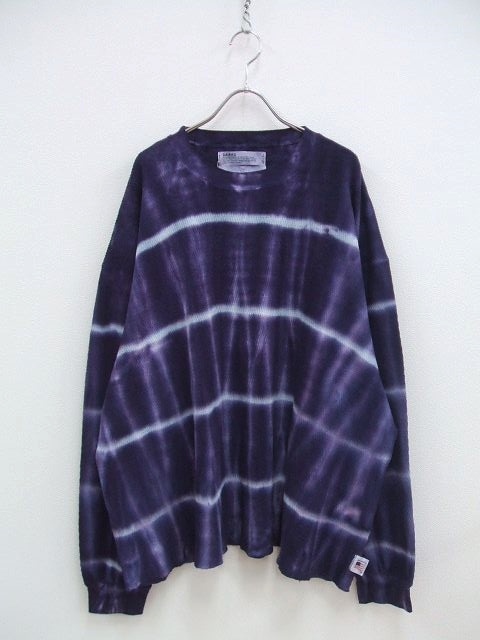 dairiku tye dye thermal T パープル 1-1123M♪ DAIRIKU タイダイ Tie 