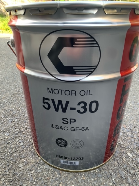 エンジンオイル トヨタ キャッスル | 20L TOYOTA SP 5W-30 SN⁄CF 5W30 