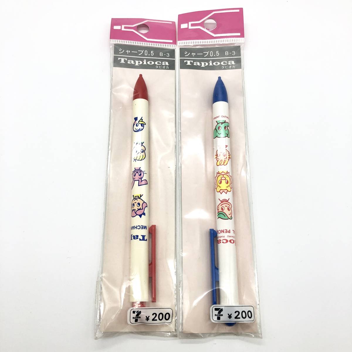 OSAMU Tapioka シャープペンシル 2種 オサムグッズ 原田治 タピオカ 