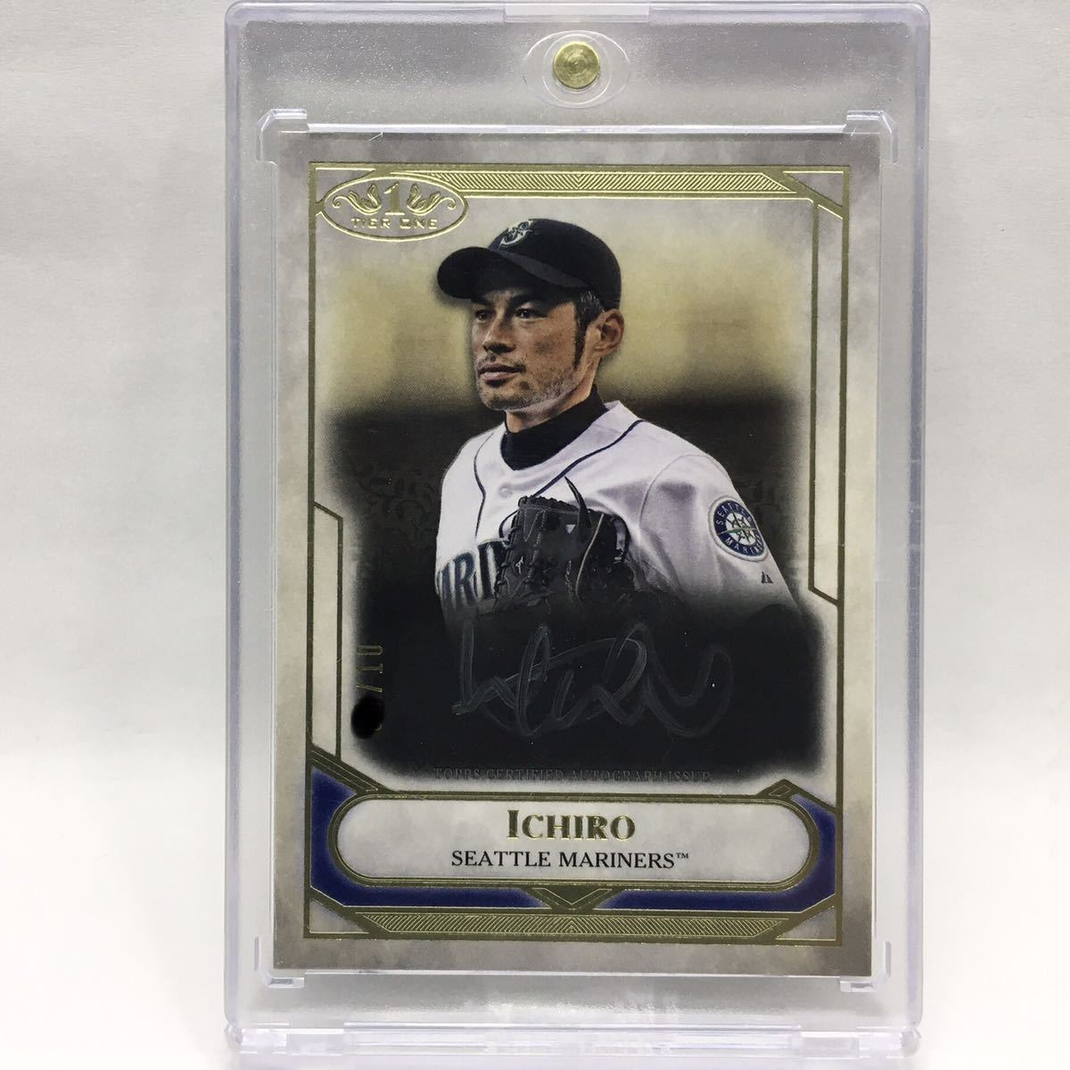 Topps 直筆サイン イチロー : カード Suzuki Ichiro 直筆サインカード 