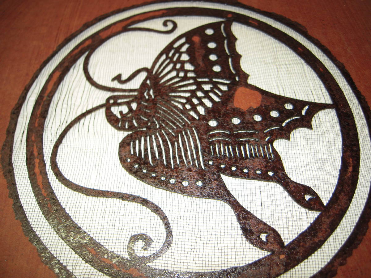 初売り 1 型染め型紙 Katagami Stencil 民藝 切り絵 伝統工芸品 Www Idealmusicorp Com