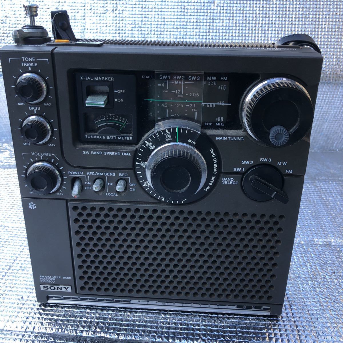 SONY ICF-5900 スカイセンサー ジャンク品 ICF-5900 前期型｜SONY