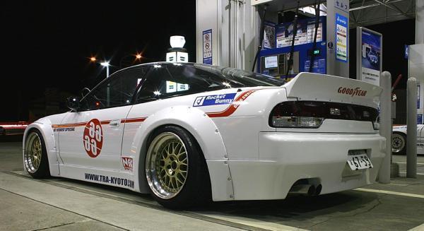 R(P)S13 180SX リアウィング TRA京都 6666カスタム ダックテール