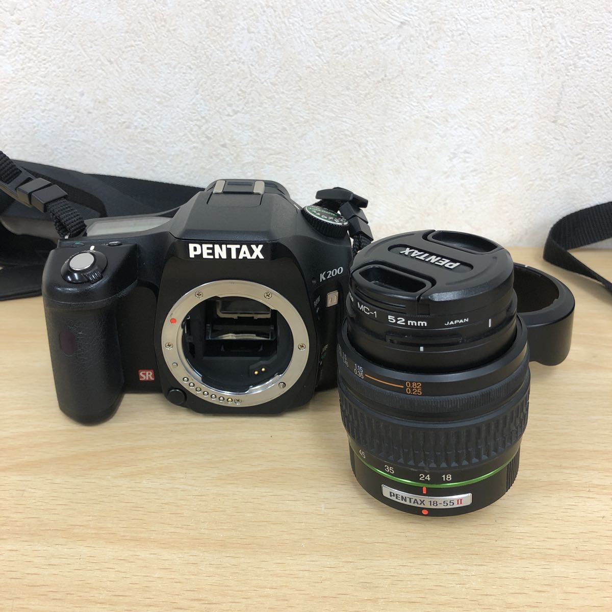 ♪ PENTAX K200 D デジタル一眼レフカメラ ボディ smc PENTAX-DA F3.5