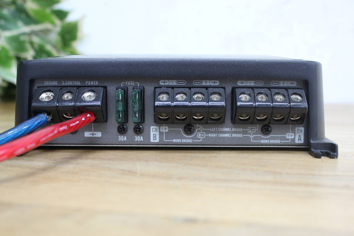 カロッツェリア GM-D7400 200w x 4ch パワーアンプ 配線付き 【公式