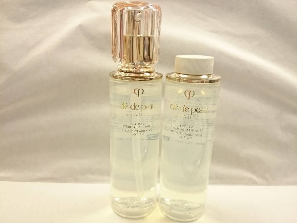 【新品含む】Cle de Peau Beaute クレ・ド・ポーボーテ 化粧水(クリア)×2点/ローションイドロC n 170ml×2本/基礎化粧品/資生堂/LKD51