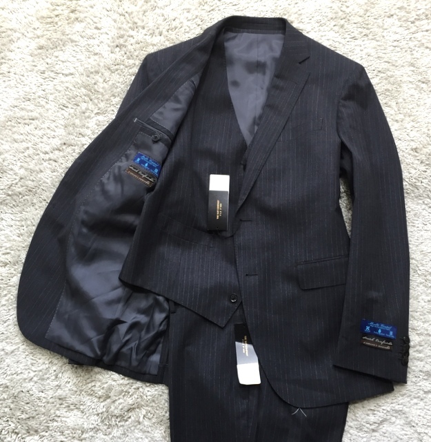 新品 スリーピース ジレ ベスト THE SUIT COMPANY スーツカンパニー 