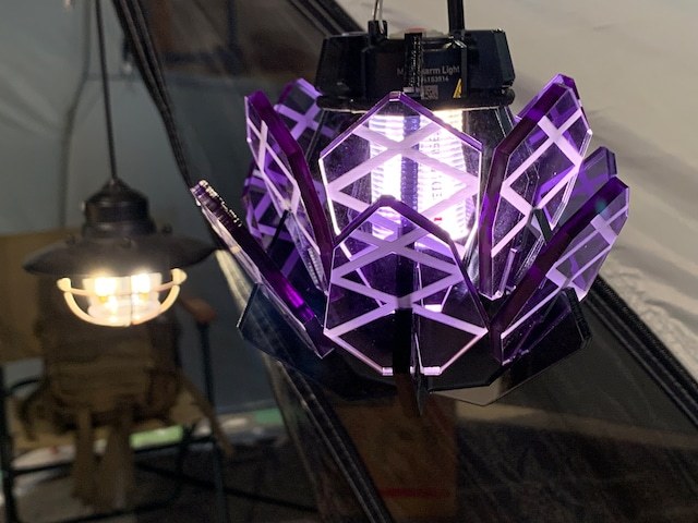 アウトドア ソウラボ AGAVE-ML4［purple-X］