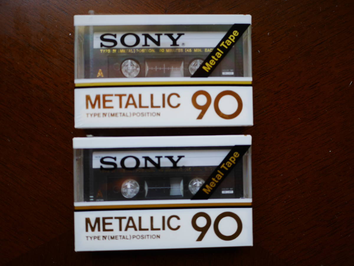 SONY カセットテープ METALLIC - ソニー メタル METAL 0 IV TYPE