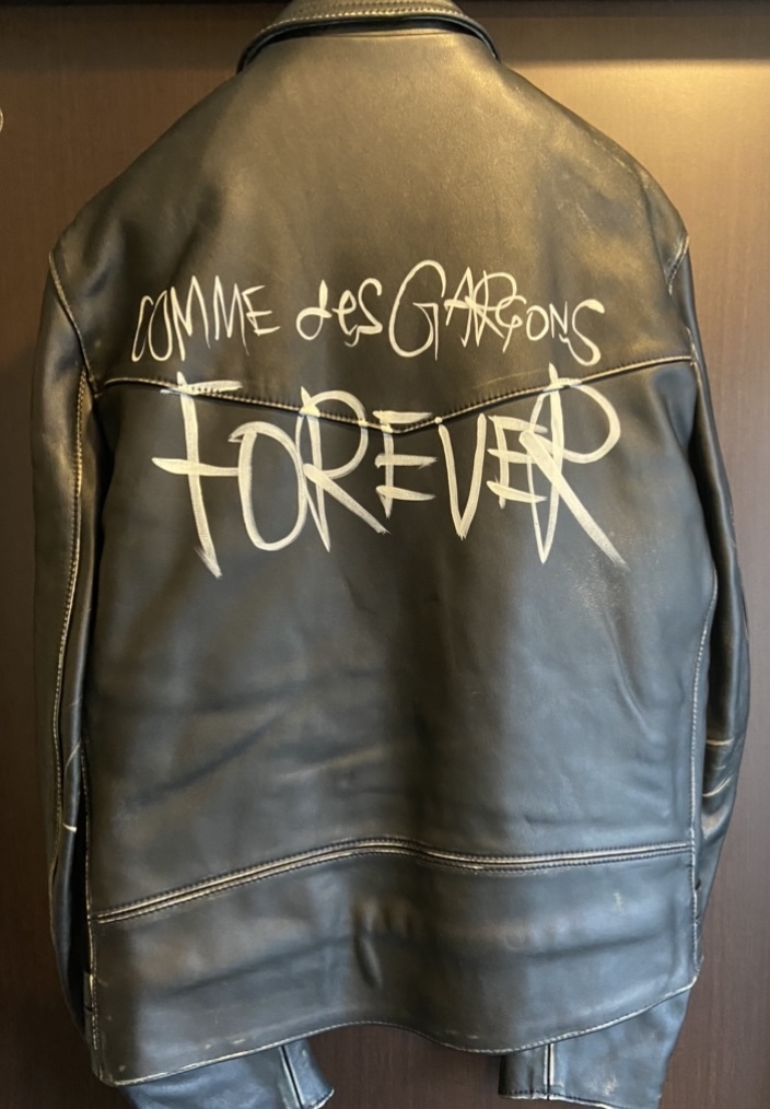 新品 42サイズ COMME des GARCONS Lewis Leathers コムデギャルソン