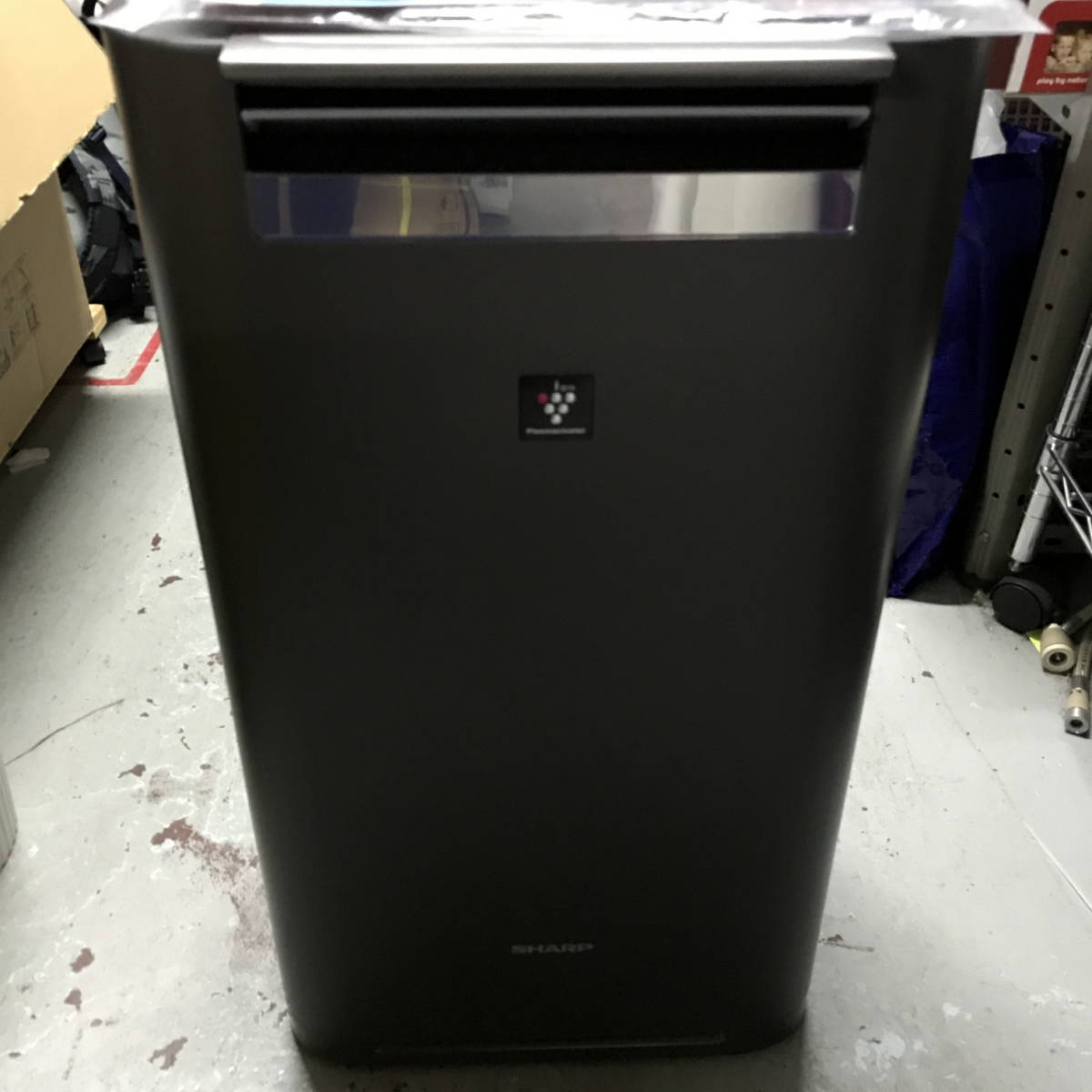 ▽加湿空気清浄機 SHARP シャープ グレー系 KI-JS70 2020年製（中古