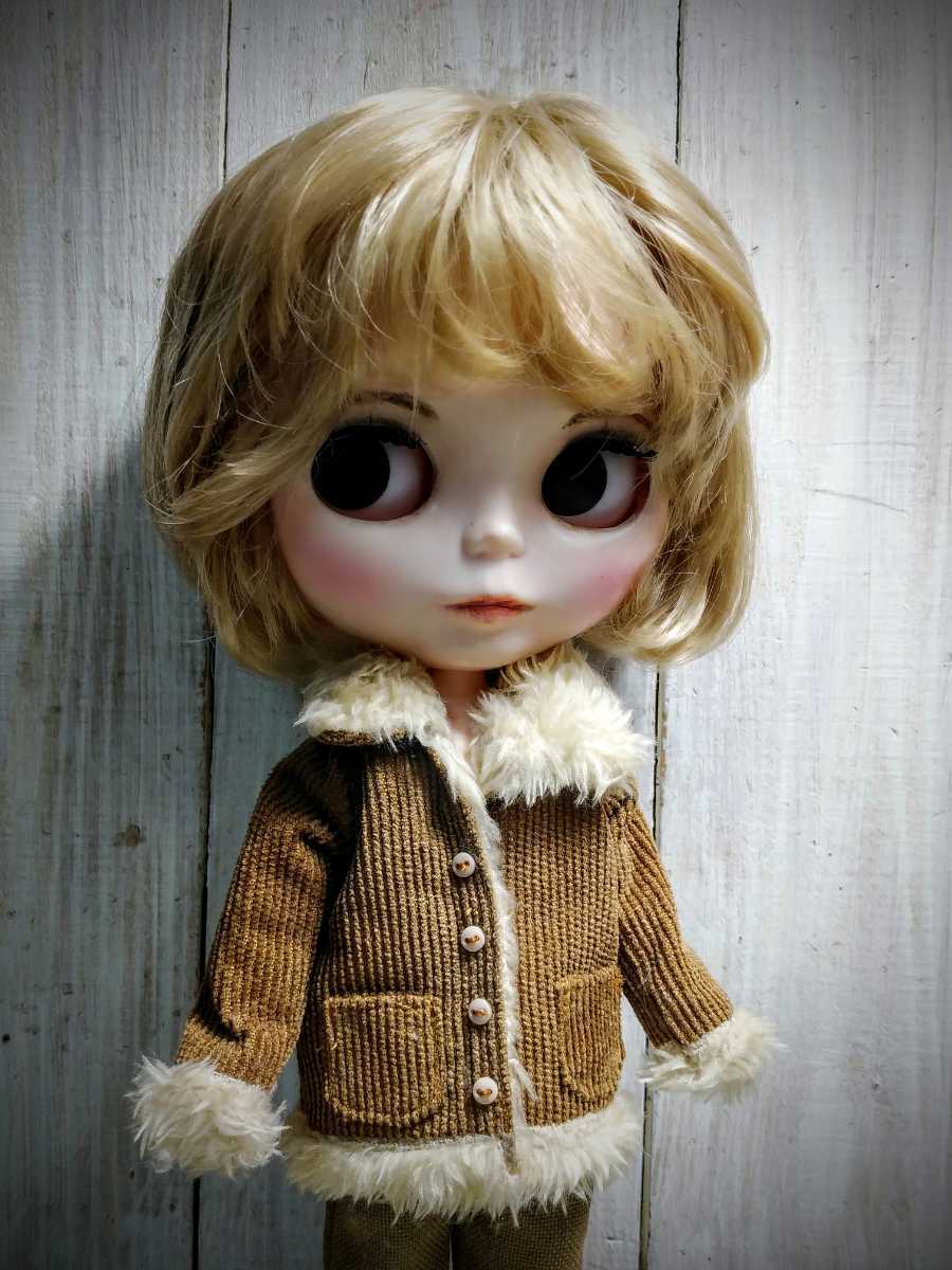 全国無料，爆買い コーデュロイランチコート６ ネオブライス ICドール オビツ ピュアニーモ リカちゃん ハンドメイド Blyth DOLL 1/6(服、靴)｜売買されたオークション情報、yahooの商品情報をアーカイブ公開 - オ 服、靴