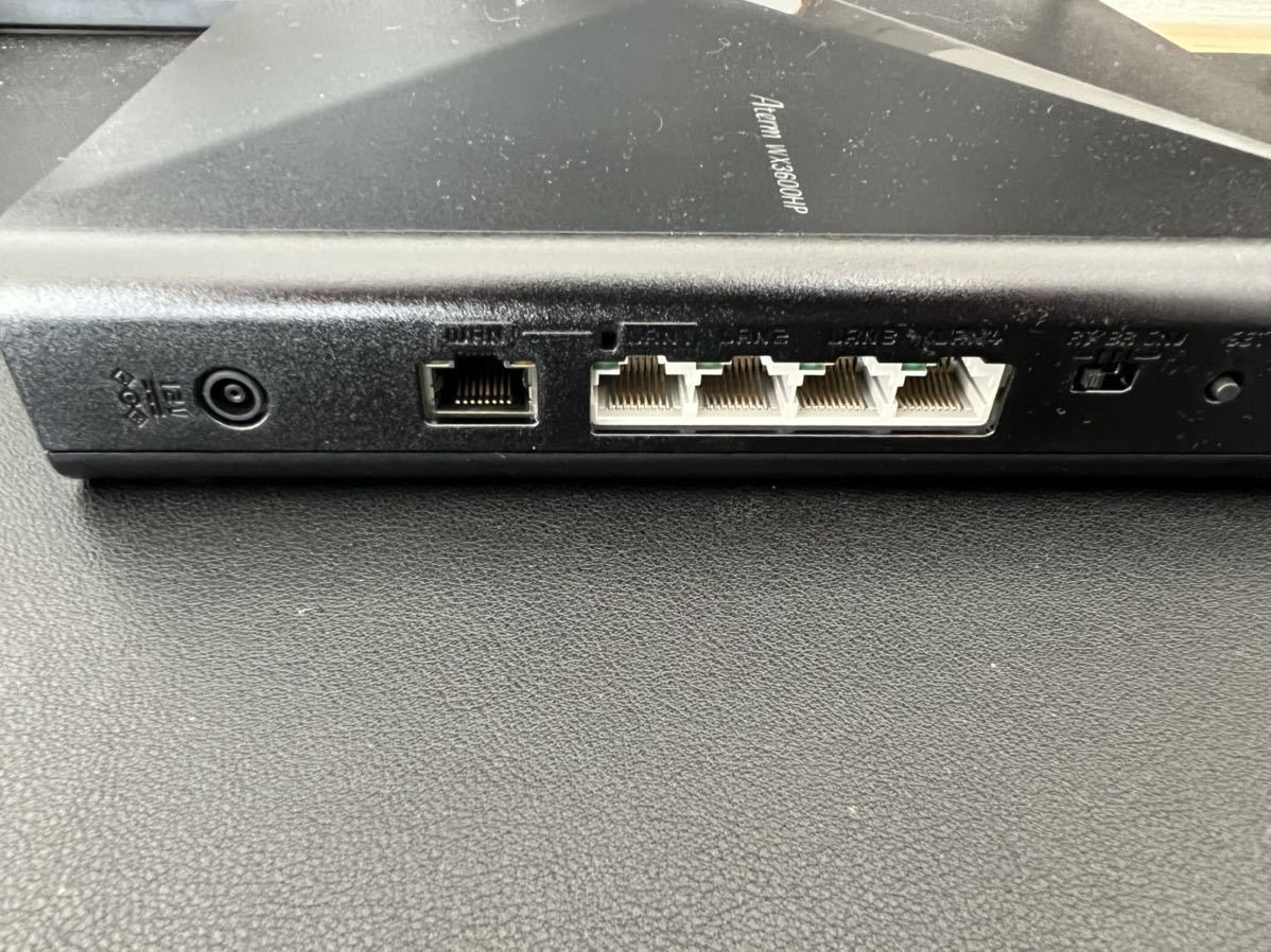 NEC AX3600HP 無線LAN WiFi ルーター Wi-Fi 6 11ax 4ストリーム (5GHz