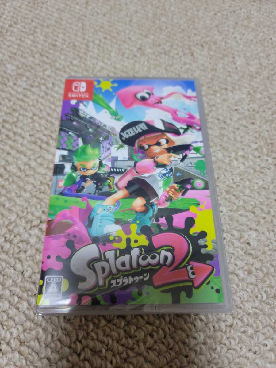 ニンテンドースイッチ スプラトゥーン2セット 同梱版 動作確認・初期化