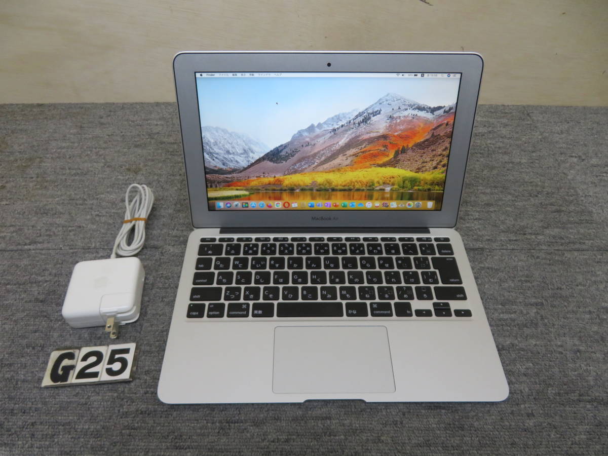 2014年式) アップルApple 中古MacBook Air A1466/ Core i5 /macOS Big