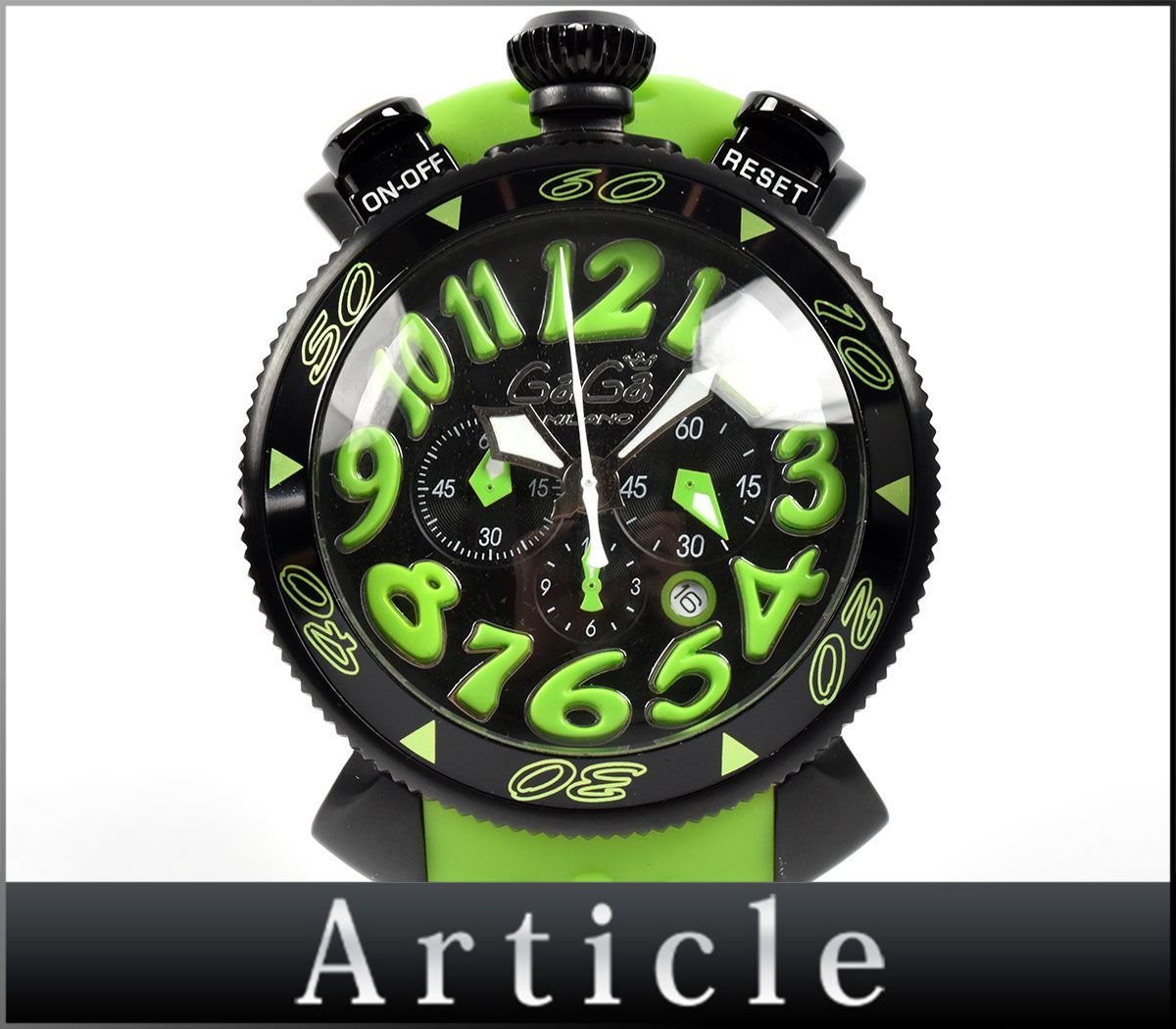 114971☆動作確認済 GaGa MILANO ガガミラノ マヌアーレ マニュアーレ  